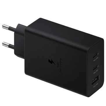 Samsung 3-USB Carregador Rápido 65W Preto