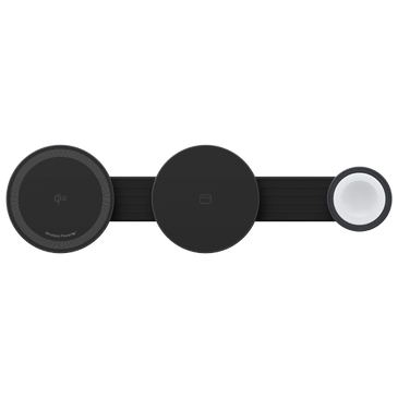 Anker MagGo 3-In-1 Dobrável Carregador Rápido Sem Fios Preto