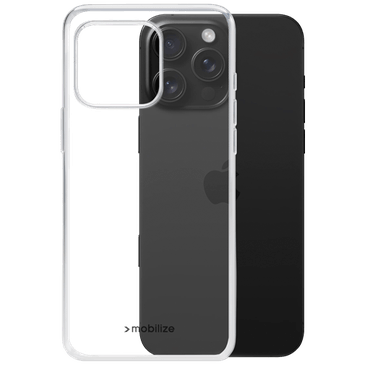 Mobilize TPU Back Cover Transparente Apple iPhone 16 Pro Max
