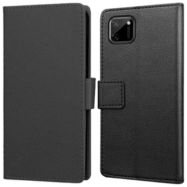 Just in Case Book Case Couro-PU Preto Realme C11 2021