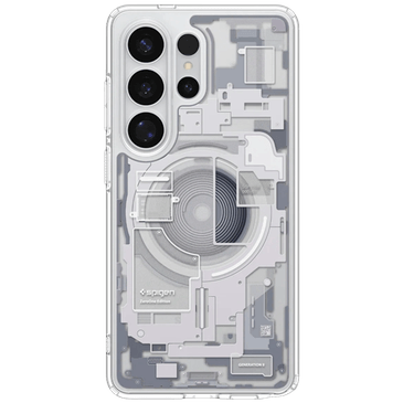 Spigen Ultra Hybrid MagFit Zero One TPU Back Cover Branco Samsung Galaxy S26 Ultra