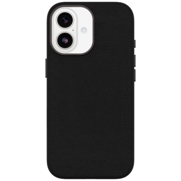 OtterBox Symmetry Cactus Leather Back Cover Preto Magnético Apple iPhone 17