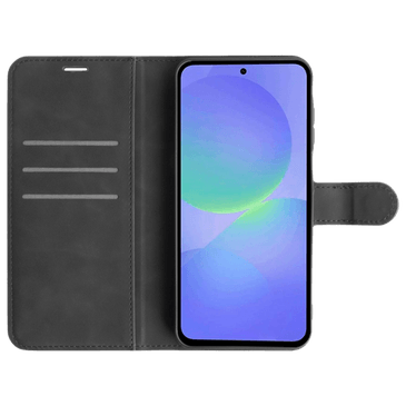 Just in Case PU-Couro Book Capa Preto Samsung Galaxy A37 5G