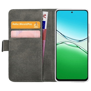 Mobilize PU-Couro Book Capa Preto OPPO A6 Pro
