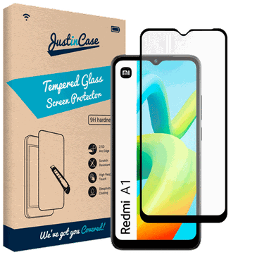 Just in Case Vidro Temperado Edge To Edge Protetor De Ecrã Xiaomi Redmi A1/A2