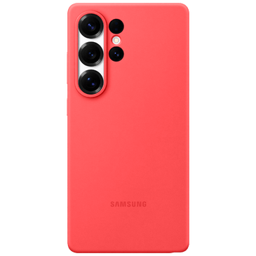 Samsung Silicone Back Cover Vermelho Samsung Galaxy S25 Ultra