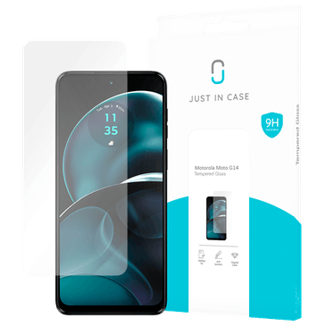 Just in Case Protector De Ecrã Transparente De Vidro Temperado Motorola Moto G14/G54/G54 Power