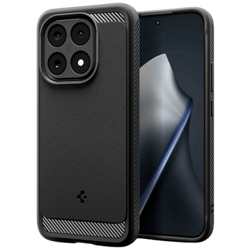 Spigen Rugged Armor TPU Back Cover Preto Xiaomi 15T