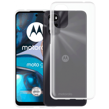 Just in Case TPU Back Cover Transparente Motorola Moto G22