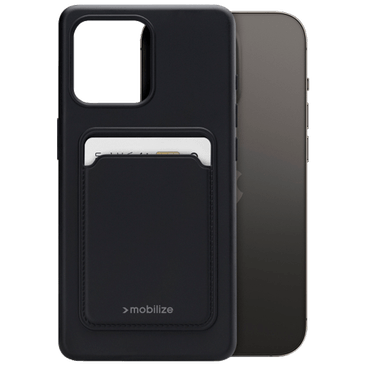 Mobilize Cardcase TPU Back Cover Preto Apple iPhone 15 Pro Max