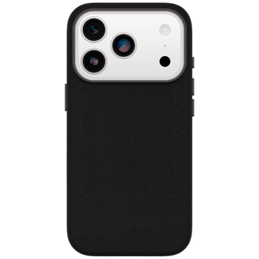 OtterBox Symmetry Cactus Leather Back Cover Preto Magnético Apple iPhone 17 Pro