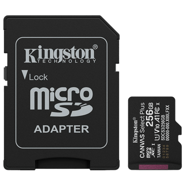 Kingston Canvas Select Plus microSDXC 256GB + Adaptador SD