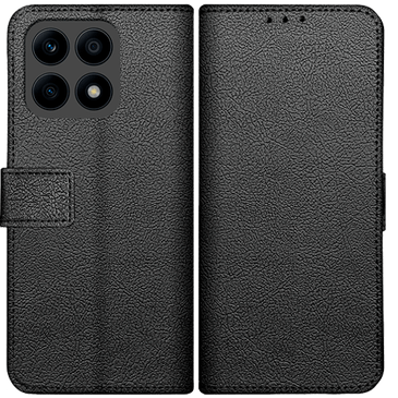 Just in Case Pu-Couro Book Capa Preto Honor X8a