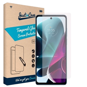 Just in Case Clear Protector de Ecrã de Vidro Temperado Motorola Moto G200 5G