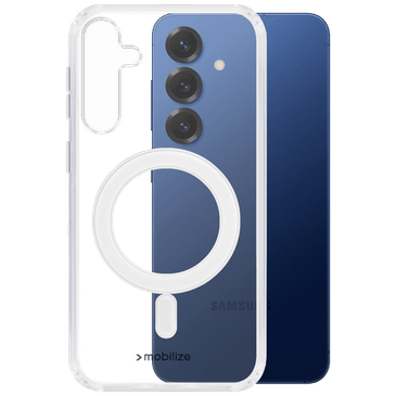 Mobilize PC Back Cover Transparente Magnético Samsung Galaxy S25
