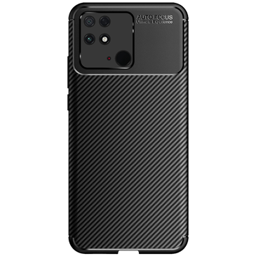 Just in Case Rugged TPU Back Cover Preto Poco C40