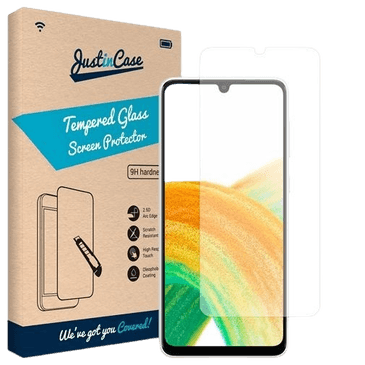 Just in Case Clear Protector de Ecrã de Vidro Temperado Samsung Galaxy A33 5G