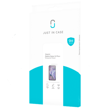 Just in Case Protector De Ecrã Transparente De Vidro Temperado Xiaomi Redmi Note 12 Pro+