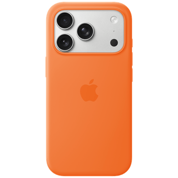 Apple Silicone Back Cover Laranja MagSafe Apple iPhone 17 Pro