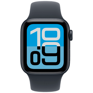 Apple Watch SE 3 40mm Azul Escuro (Bracelete De Borracha Azul Escura M/L)