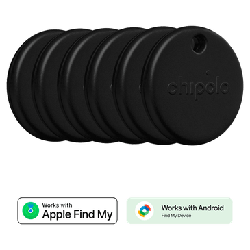 Chipolo POP Preto - 6-Pack