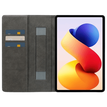 Mobilize Premium Folio PU-Couro Book Capa Preto Xiaomi Redmi Pad 2 Pro