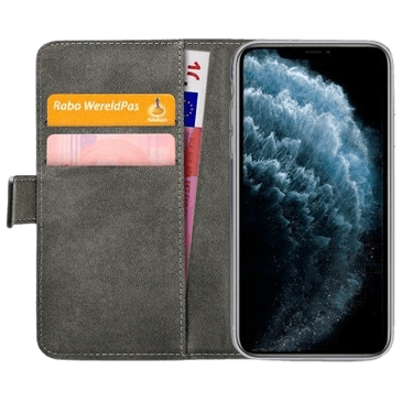 Mobilize Pu-Couro Book Capa Preto Apple iPhone 11 Pro Max