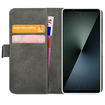 Mobilize PU-Couro Book Capa Preto Sony Xperia 1 VII