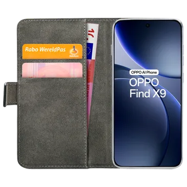 Mobilize PU-Couro Book Capa Preto OPPO Find X9