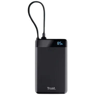 Trust Fiera Carregador Rápido Power Bank 10.000mAh Preto