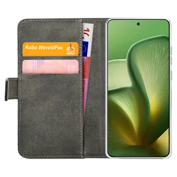 Mobilize PU-Couro Book Capa Preto Motorola Edge 60