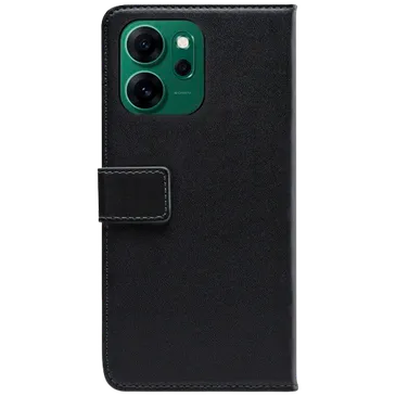 Mobilize PU-Couro Book Capa Preto OPPO Reno14 F/Reno14 FS