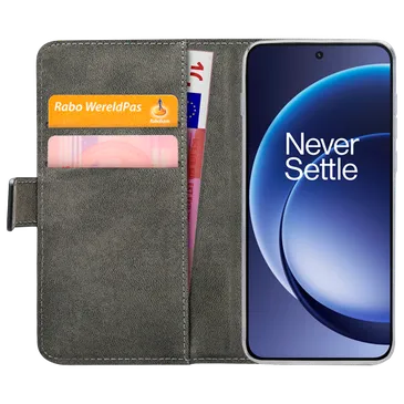 Mobilize PU-Couro Book Capa Preto OnePlus 15R