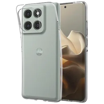 Just in Case TPU Back Cover Transparente Motorola Edge 60 Pro