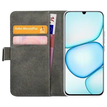 Mobilize PU-Couro Book Capa Preto Realme C100 5G