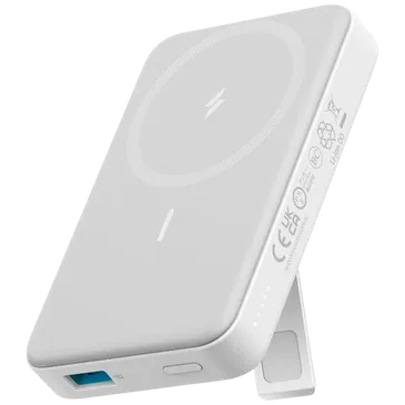 Anker 633 Magnético Carregador Rápido Sem Fios Power Bank 10.000mAh Branco