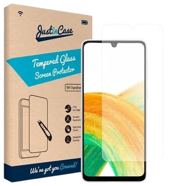 Just in Case Clear Protector de Ecrã de Vidro Temperado Samsung Galaxy A33 5G
