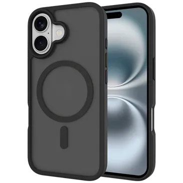 Just in Case Military Grade Plástico Back Cover Preto Magnético Apple iPhone 17