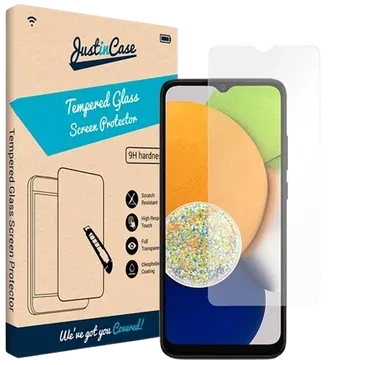 Just in Case Protector De Ecrã Transparente De Vidro Temperado Samsung Galaxy A04