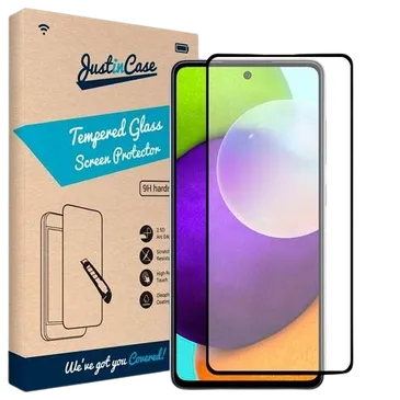 Just in CaseProtector de Ecrã de Vidro Temperado Edge to Edge Preto Samsung Galaxy A52/A52s