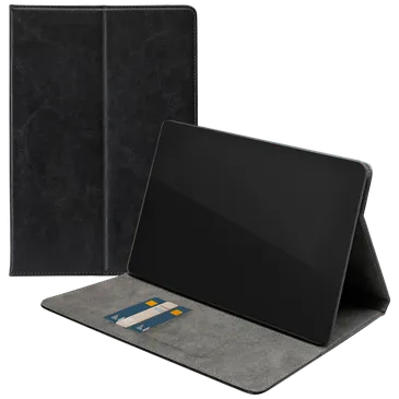 Mobilize Premium Folio Pu-Couro Book Capa Preto Samsung Galaxy Tab S9+/S9 FE+/S10+