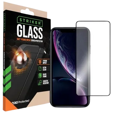 Striker D3O Vidro Temperado Edge To Edge Protetor De Ecrã Apple iPhone 15 Pro Max