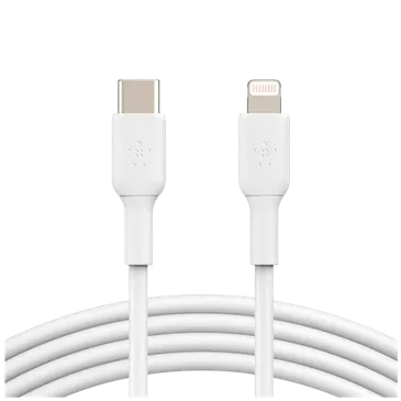 Belkin Boost Charge Cabo Lightning - Cabo USB-C 1 metro Branco