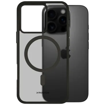Mobilize TPU Back Cover Preto Magnético Preto Apple iPhone 16 Pro