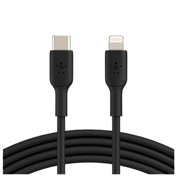 Belkin Boost Charge Lightning - Cabo USB-C 1 Metro Preto