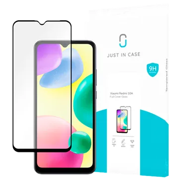 Just in Case Vidro Temperado Edge To Edge Protetor De Ecrã Xiaomi Redmi 10A