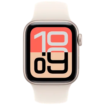 Apple Watch SE 3 40mm Dourado (Bracelete De Borracha Bege S/M)