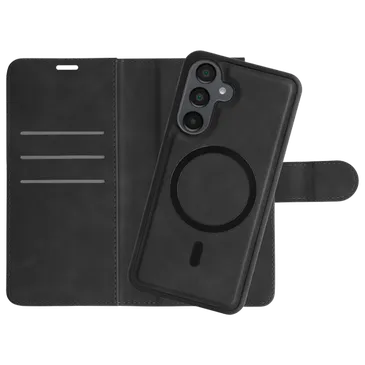 Just in Case Amovível PU-Couro Book Capa Preto Samsung Galaxy S26