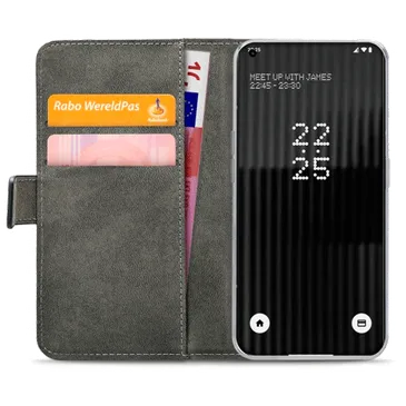 Mobilize Pu-Couro Book Capa Preto Nothing Phone (1)
