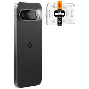 Spigen EZ Fit Vidro Temperado Camera Protector Google Pixel 9 Pro XL 2-Pack